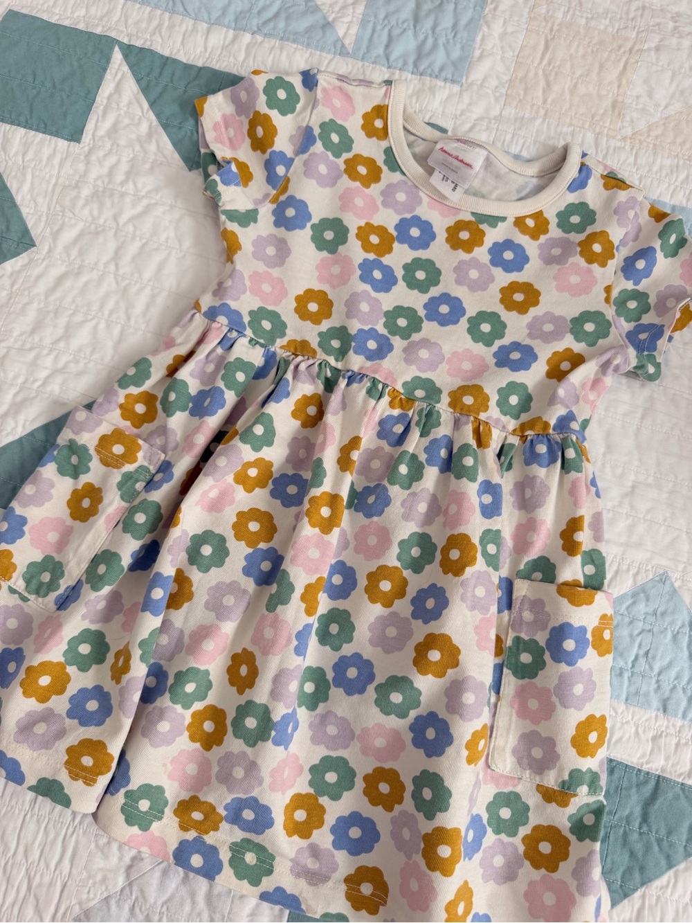 Hanna Anderson 3T Pocket Dress - floral